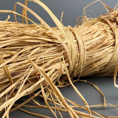 Raffia Naturel > 1000 gram | Natuurlijk Product