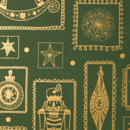 Weihnachtspapier Pine Luxe - Tannenzweige - 200m Geschenkpapier 30/50/70cm