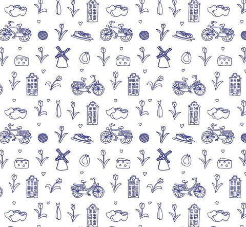 Wrapping paper Holland - 30 to 100 cm | Dutch Packaging 80 Grams