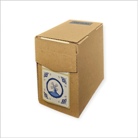 Wish Label Panther Print Kraft -Sticker-Label-