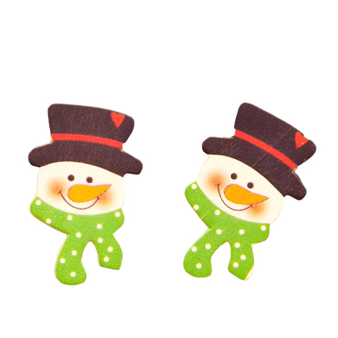 plakdecoratie Sneeuwpophoofd - Kadopapier.net