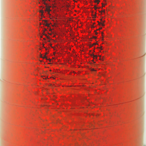 Iridescent Curling Ribbon Hard Pink > 10mm x 250m